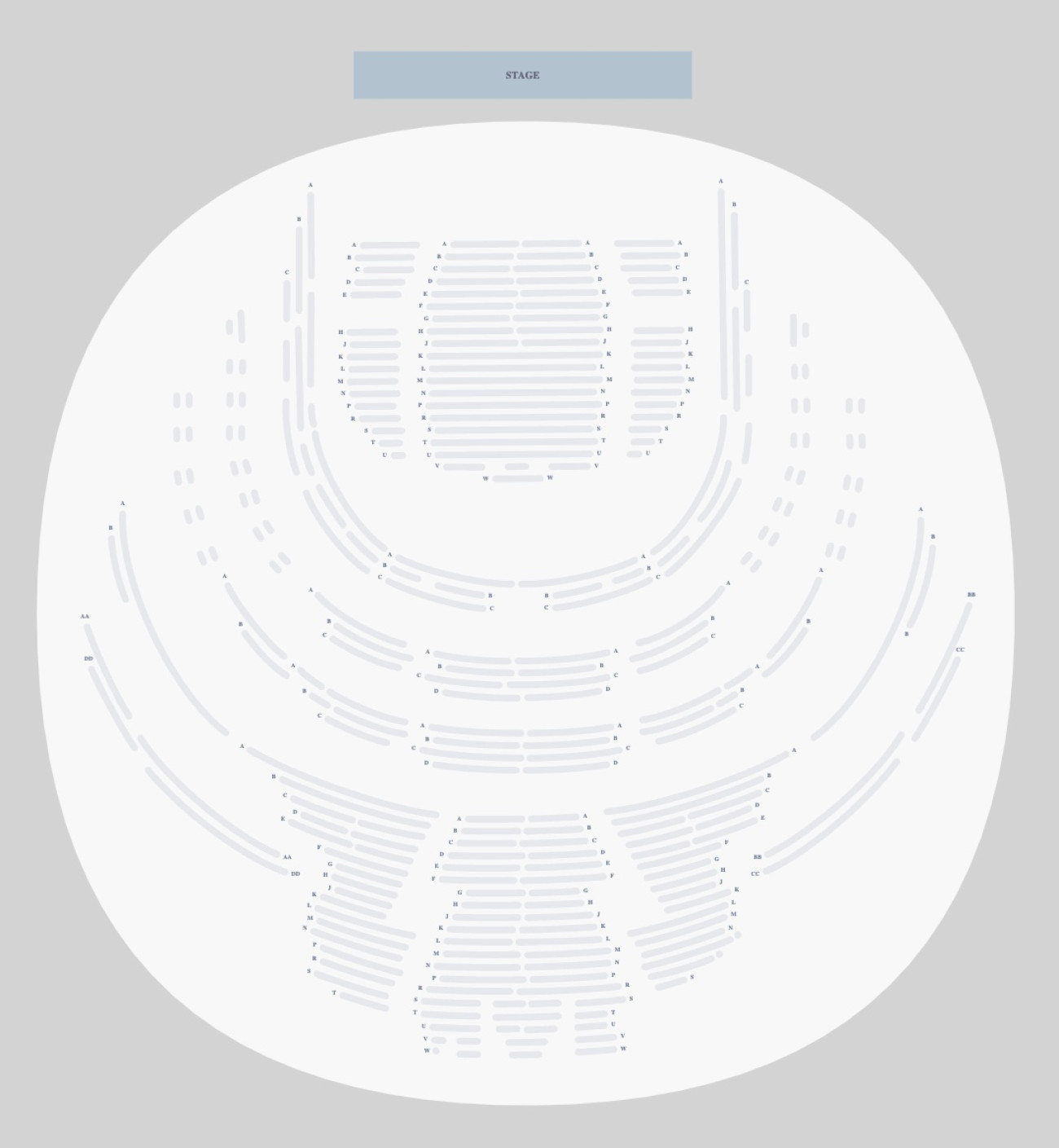 Royal Opera House Zaalplan